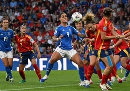 España - Italia, en directo: resultado, ganador y goles del partido de la Eurocopa femenina hoy