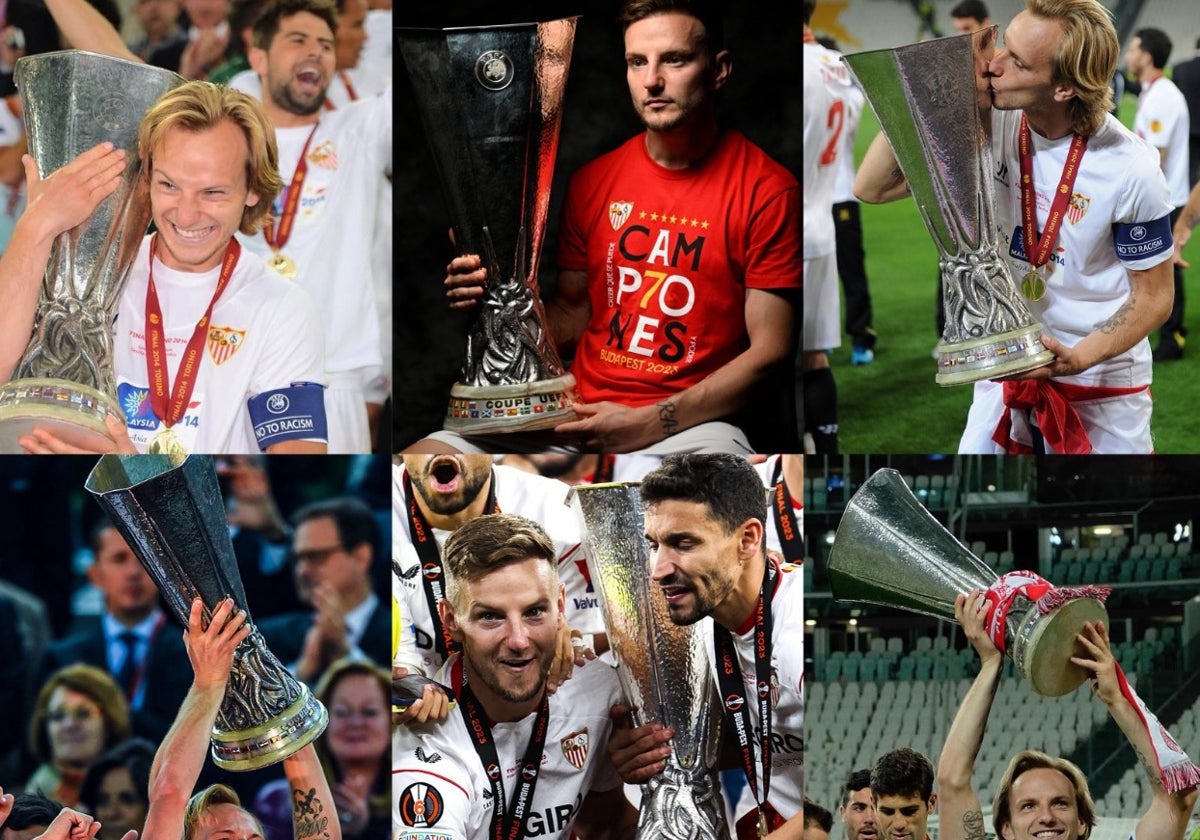 Iván Rakitic y sus títulos logrados como jugador del Sevilla FC