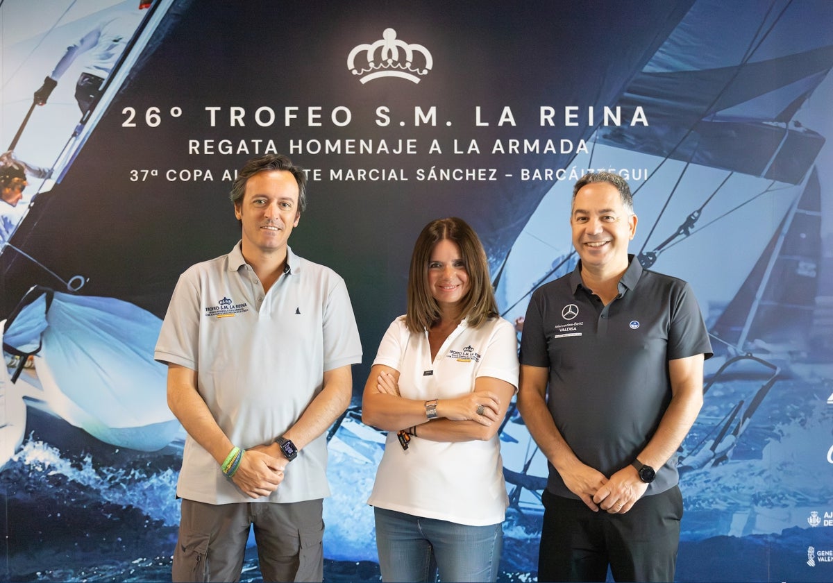 Pedro Quiroga, Marisa Arlandis y Jaume Soler