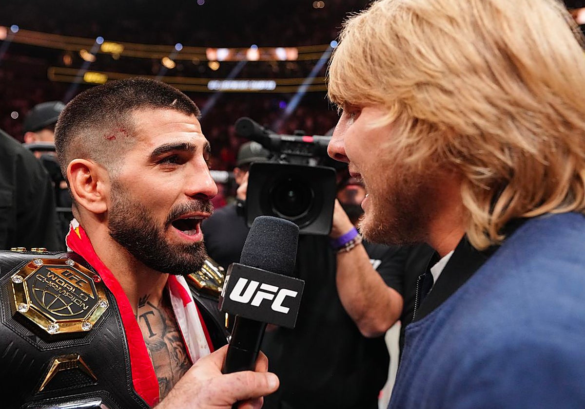 Ilia Topuria y Paddy Pimblett, cara a cara