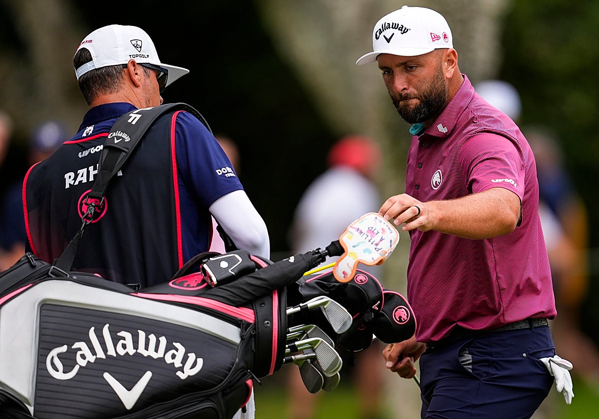 Jon Rahm, en la jornada de este sábado