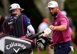 Jon Rahm, en la jornada de este sábado