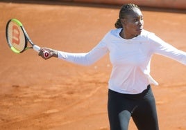 Venus Williams, en una de sus últimas participaciones en el Mutua Madrid Open