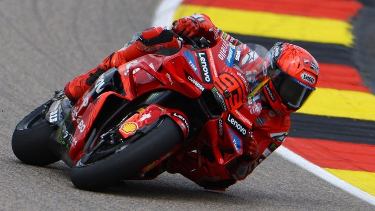 Marc Márquez reconquista su jardín de Sachsenring