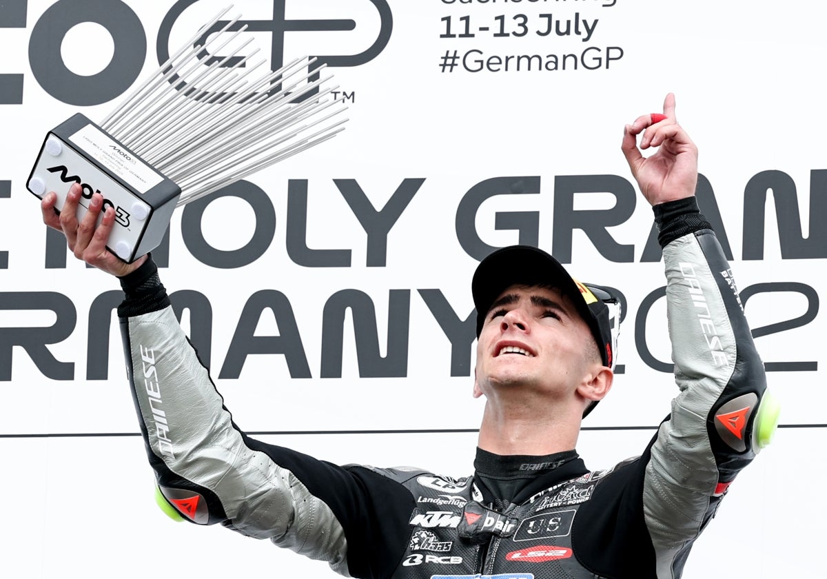 David Muñoz gana un apasionante pulso entre sevillanos en Sachsenring