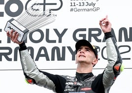 David Muñoz gana un apasionante pulso entre sevillanos en Sachsenring
