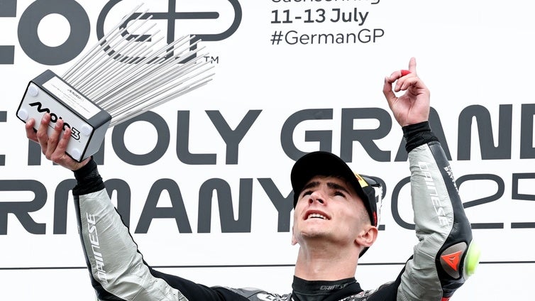 David Muñoz gana un apasionante pulso entre sevillanos en Sachsenring
