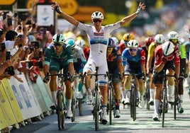 Merlier fue el más rápido en el esprint final