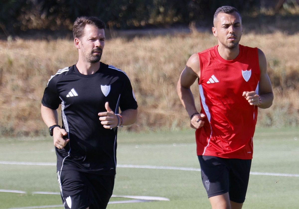 Joan Jordán realiza carrera continua en la ciudad deportiva