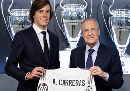 Carreras se emociona en su presentación con el Real Madrid: «Volver a la que fue mi casa es un sueño»