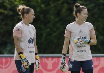 Esperando a Cata Coll ante Suiza