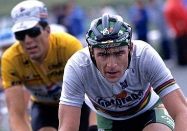 Gianni Bugno: «Yo no corría para Induráin; nadie puede decir que me vendí»