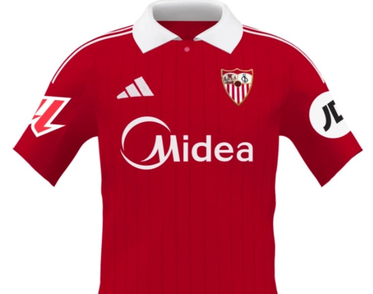 El Sevilla FC presenta su segunda equipación para la temporada 25-26