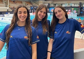 Marina García Polo, Alisa Ozhogina y Aurora Lázaro, a por todas con España en el Mundial de Singapur