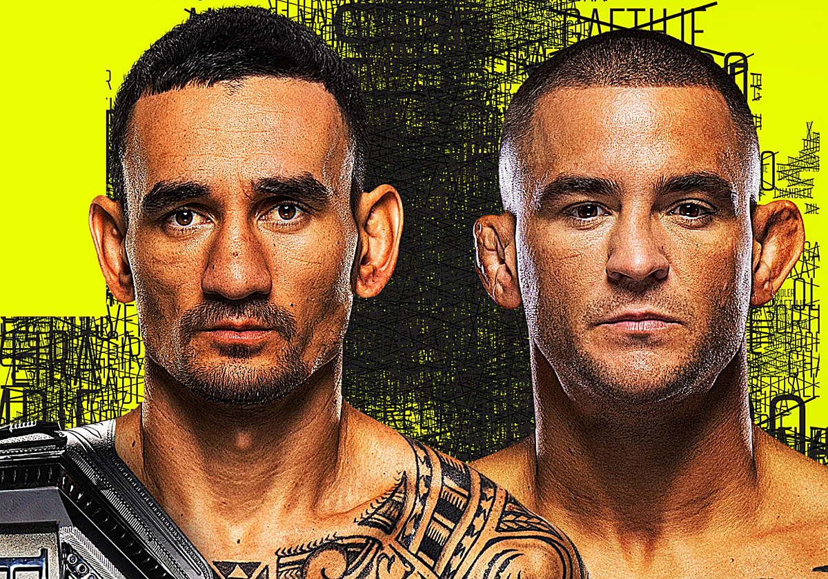 Cartel oficial de la pelea entre Max Holloway y Dustin Poirier