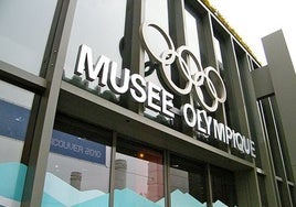 Fachada del Museo Olímpico en Lausana