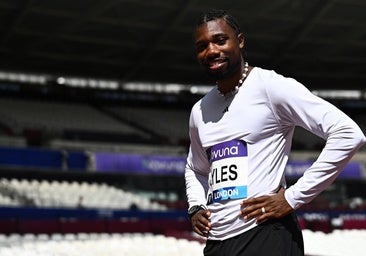 El gran Noah Lyles vuelve al hectómetro
