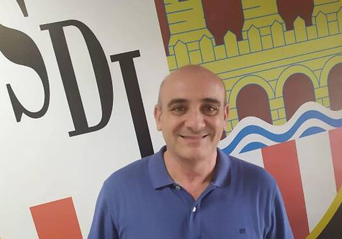 Eduardo Guerra, presidente de la SD Logroñés fallecido este sábado