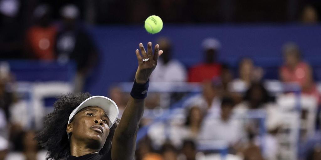 Venus Williams se convierte en la segunda tenista más veterana en ganar un partido de WTA de Washington