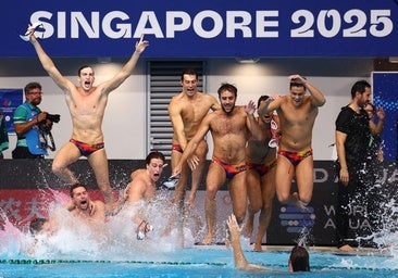 España, campeona del mundo de waterpolo, acumula ya su cuarto oro