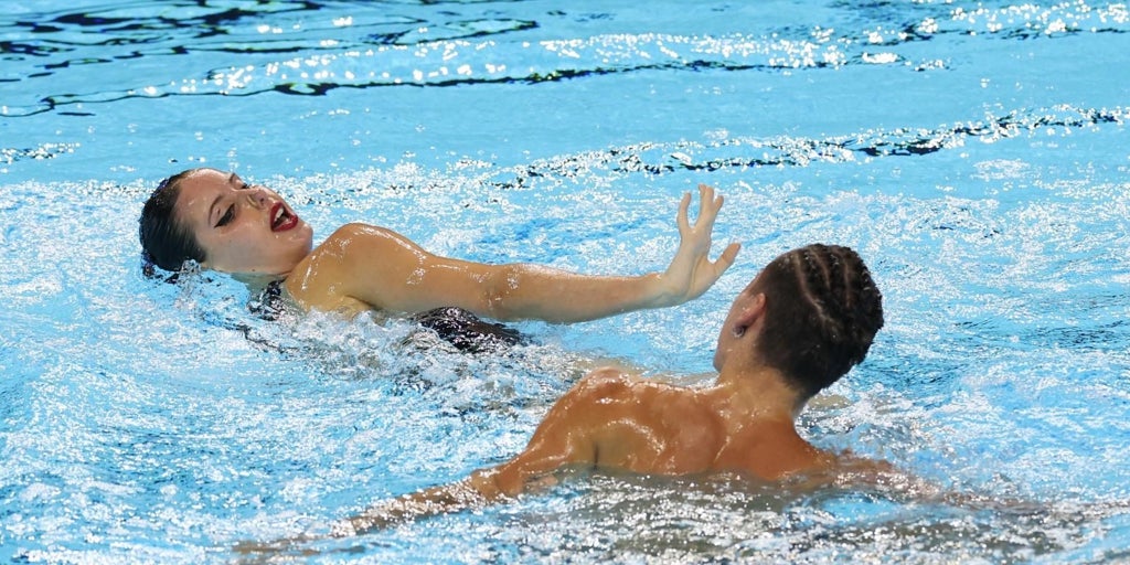 Iris Tió y Dennis González, oro en dúo mixto libre
