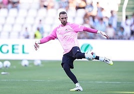 Pau López volvió a defender la casaca del Betis