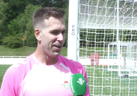 Adrián, ilusionado con la temporada: «Tenemos un grupo muy sano, humilde y trabajador»