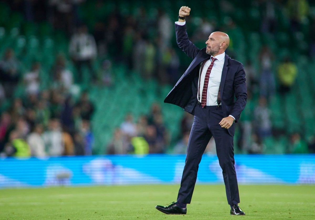 Monchi, durante su etapa en el Sevilla FC