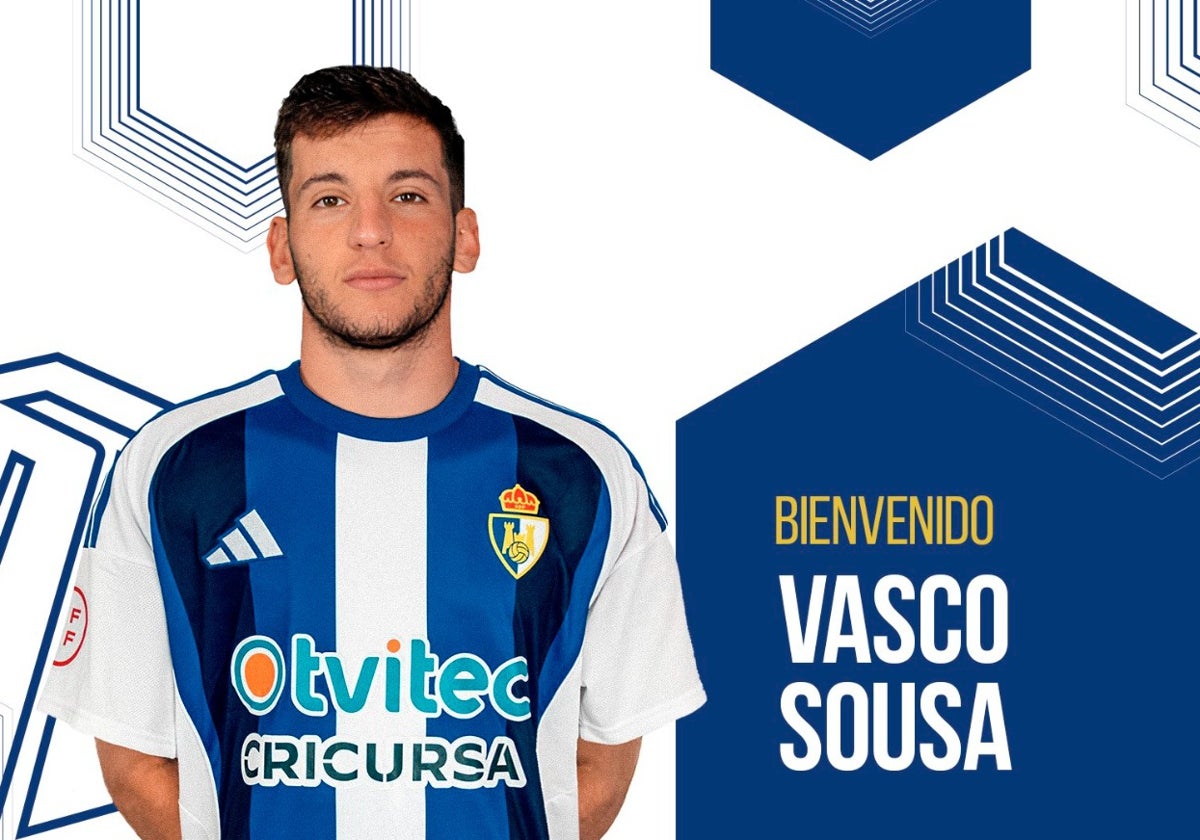 Vasco Souza, nuevo jugador cedido de la SD Ponferradina