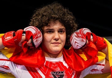 Merche García hace historia de nuevo: campeona mundial de MMA por tercer año consecutivo