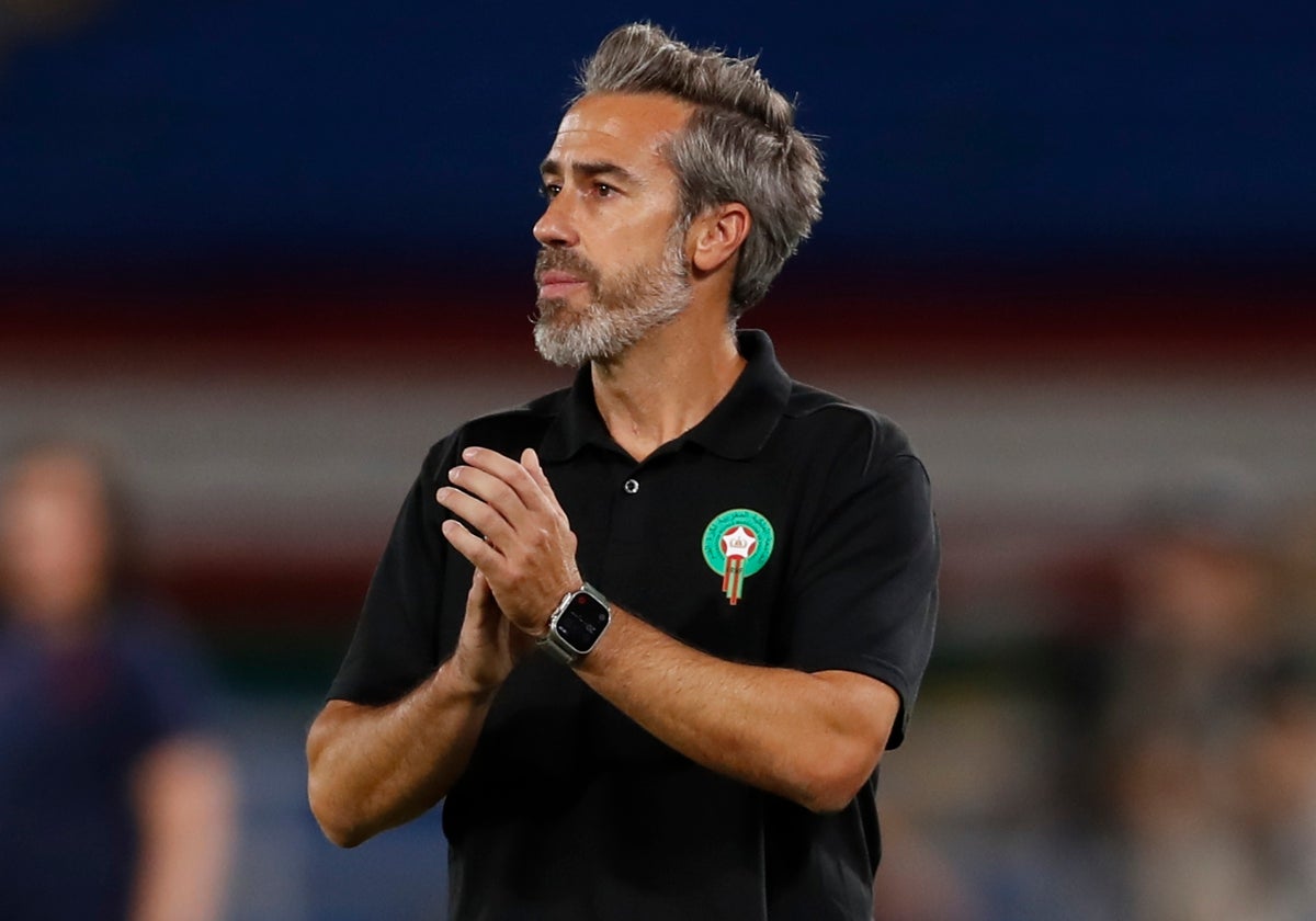 Jorge Vilda, actual seleccionador de Marruecos