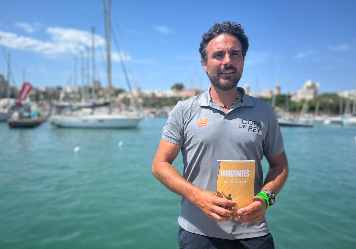 Hugo Ramón en el Real Club Náutico de Palma durante la Copa del Rey Mapfre
