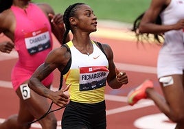 Detenida por violencia doméstica Sha'Carri Richardson, campeona mundial de los 100 metros