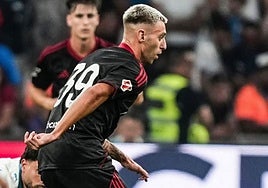 El debut de Edu Altozano, el único juvenil que queda a las órdenes de Almeyda