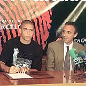 Ronaldo Nazario... Y Gaspart se disfrazó de camarero