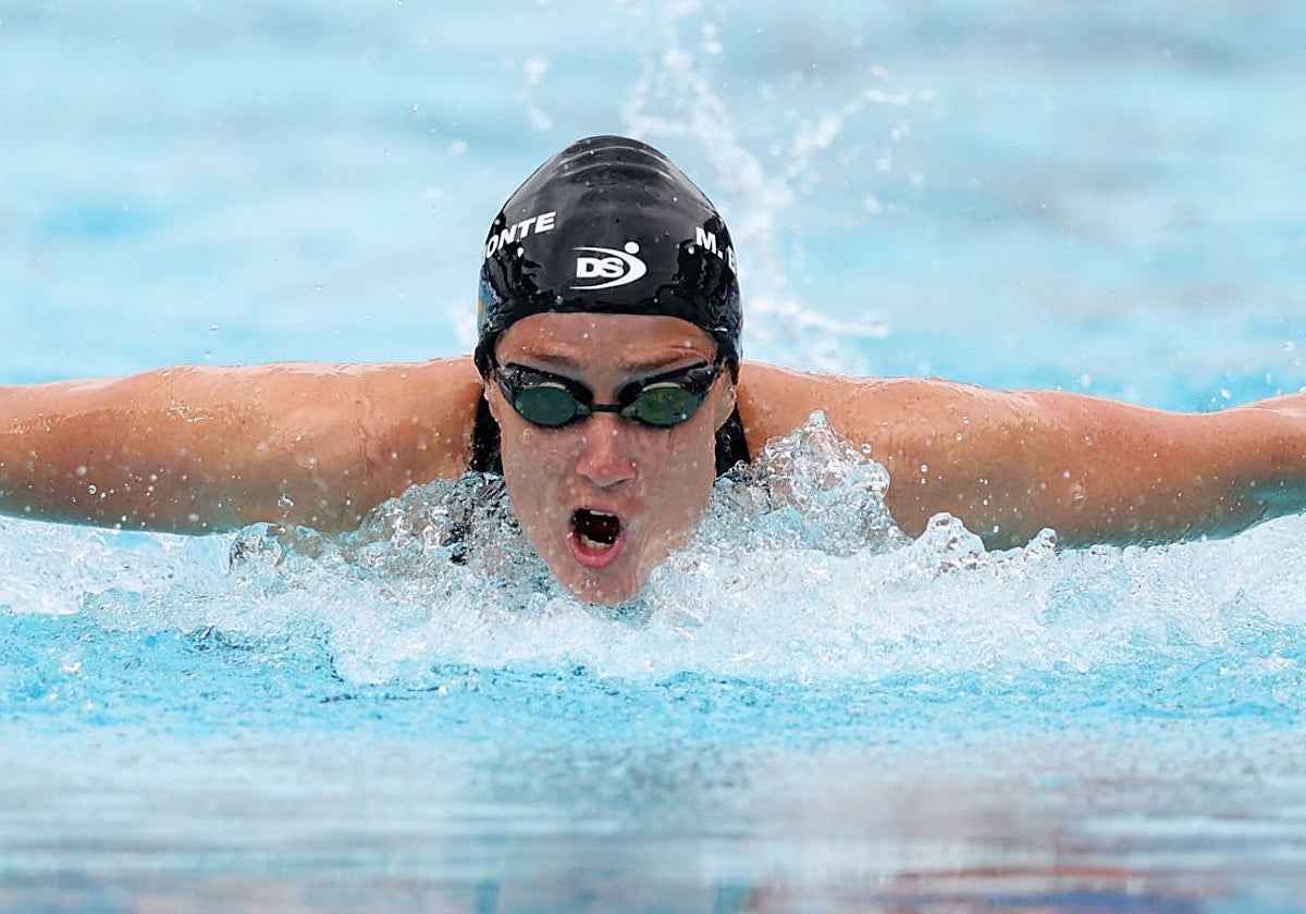 Mireia Belmonte, en los Europeos de Roma 2022