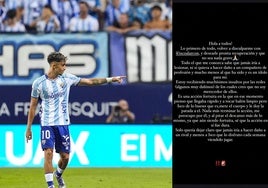 Larrubia: «Jamás iría a hacer daño a un rival y menos a Isco, que es un ídolo para mí»