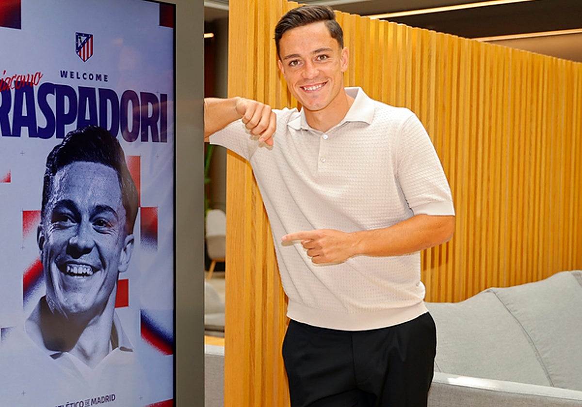 Giacomo Raspadori, nuevo jugador del Atlético de Madrid