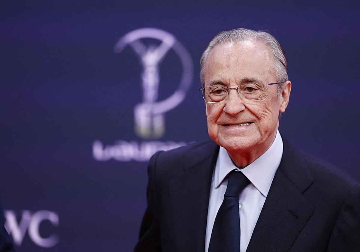 Florentino Pérez, presidente del Real Madrid