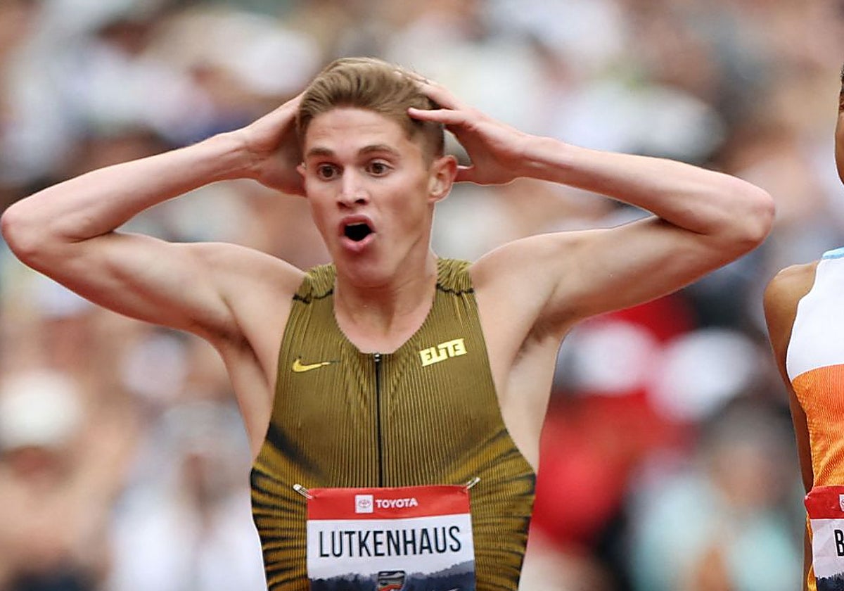 Cooper Lutkenhaus, durante los Trials en Oregón