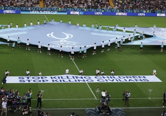 La UEFA se posiciona contra Israel: «Dejad de matar niños. Dejad de matar civiles»