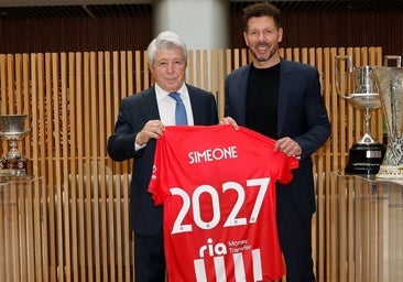 Cerezo y su fe del carbonero con Simeone