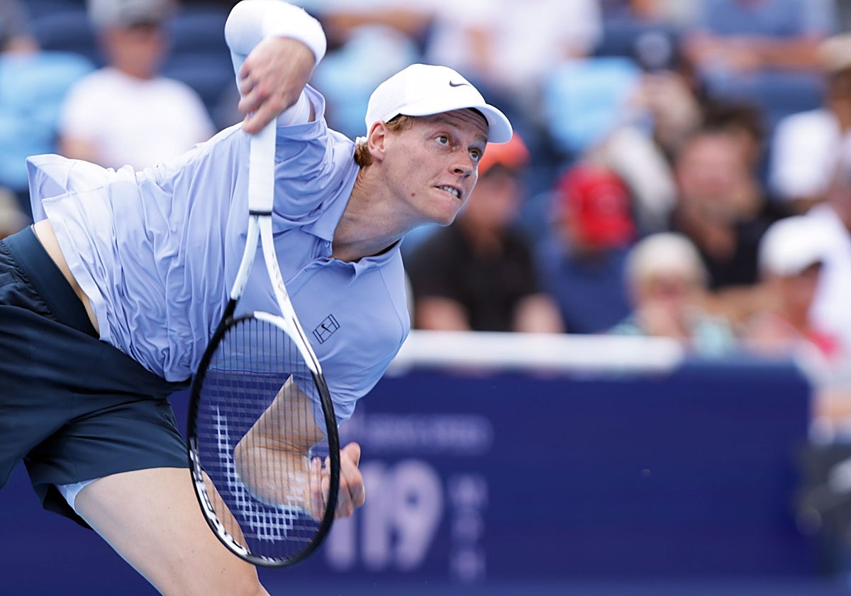 El italiano Jannik Sinner