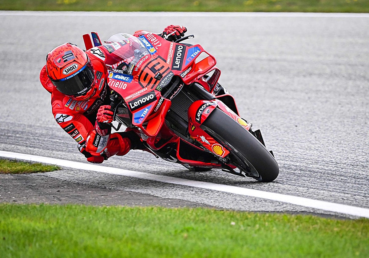 Marc Márquez, en el Gran Premio de Austria