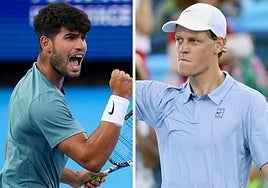 Alcaraz - Sinner: horario, canal de televisión y dónde ver online la final del Masters de Cincinnati hoy
