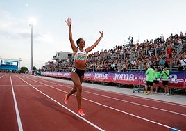 María Vicente, 'recordwoman' nacional  en heptatlón, estará en los Mundiales de Tokio