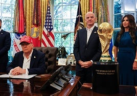 Trump anuncia que el sorteo del Mundial será el 5 de diciembre en el Kennedy Center de Washington