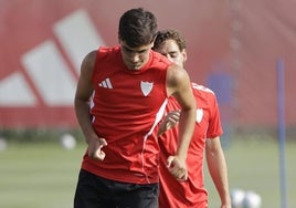 Juanlu y Carmona continúan preparando el duelo del lunes ante el Getafe