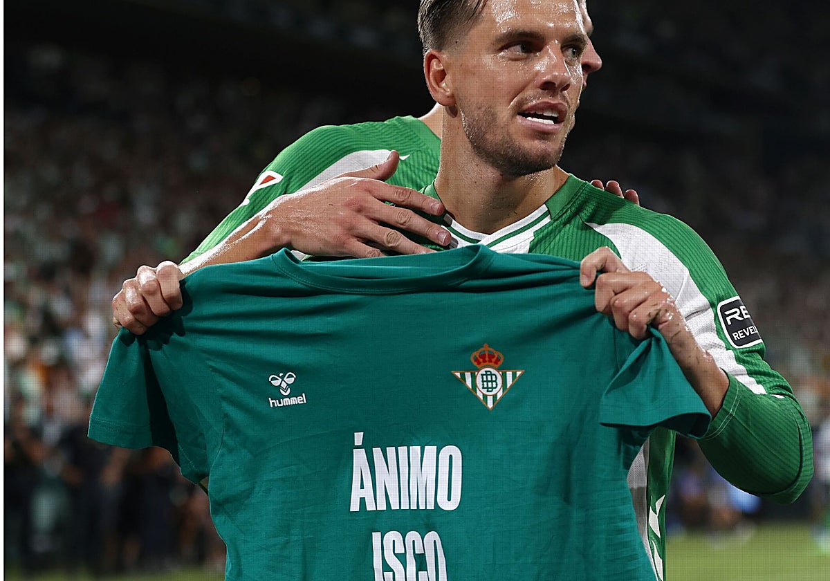 El camino del triunfo del Betis comenzó con un mensaje de ánimo a Isco