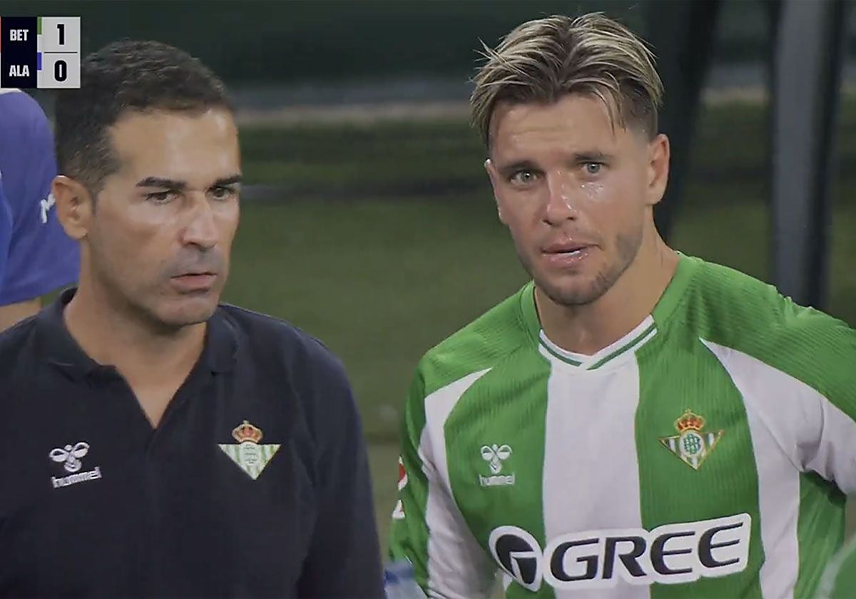 Lo Celso y su arenga ante el Alavés: «¡Dale, quince minutos, no aflojemos!»